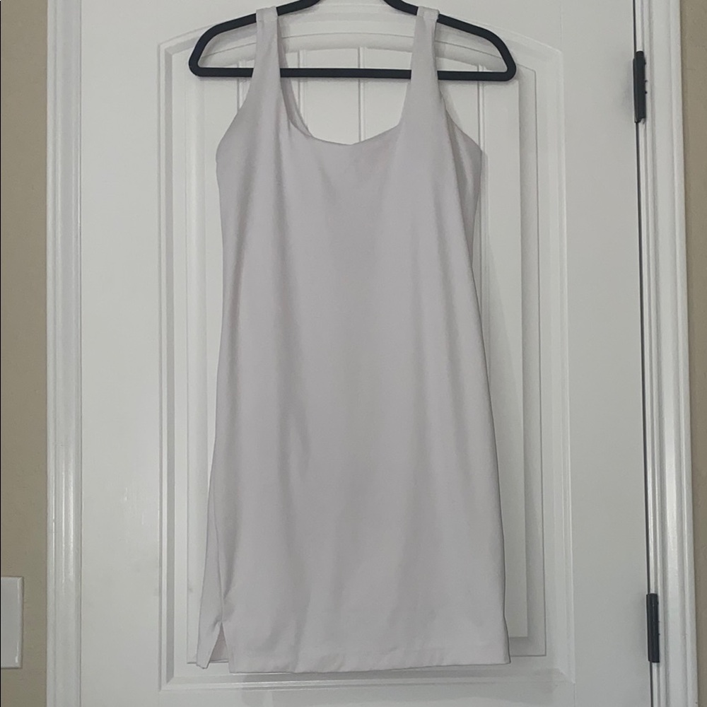 Old Navy White Sleeveless Scoop Neck Mini Dress